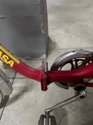 Bicicleta Derbi Rabasa Roja plegable