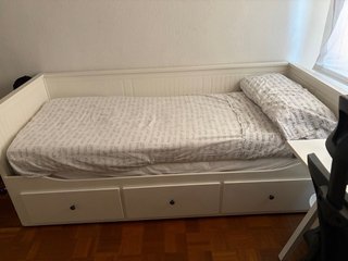 Cama nido Hemnes Ikea + 2 colchones 80x200