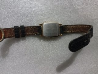 Reloj de pulsera Potens mujer dorado y negro
