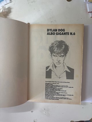 Albo gigante Dylan Dog n*6
