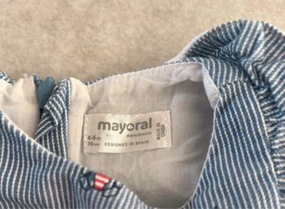 Vestido mayoral