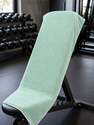 Toalla gimnasio con bolsillo Fitella 100×50 cm