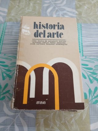 Libro Historia del Arte de Anaya