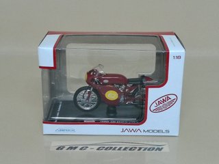 Jawa 350 2xOHC #62 Hockenheim 1961 Abrex 1/18