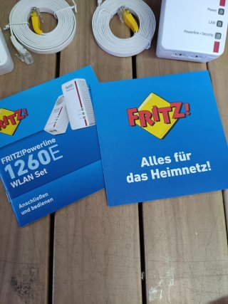 AVM Fritz!Powerline 1260E WLAN Set Versione Tedesca