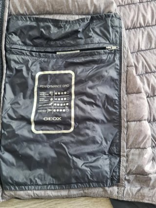 Plumífero Geox Hombre Azul