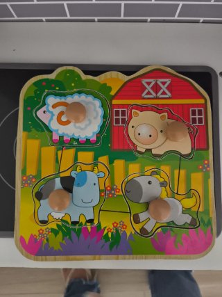 Puzzle de animales de granja