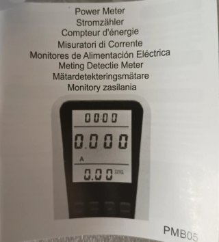 Medidor de consumo electrico