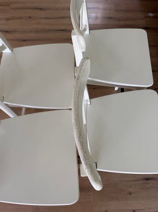 IKEA taburetes alto altura de la encimera blanco