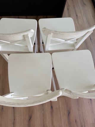 IKEA taburetes alto altura de la encimera blanco