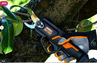 Tijera de Poda Eléctrica Worx Nitro