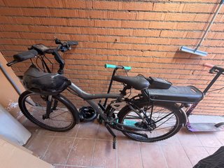 Bicicleta eléctrica  decathlon