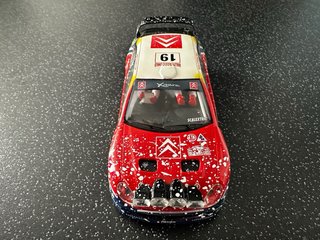 Coche Scalextric Citroen C4 Nieve