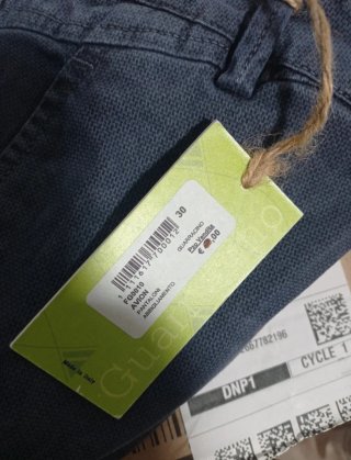 Pantaloni uomo Guarracino gabardine taglia 30