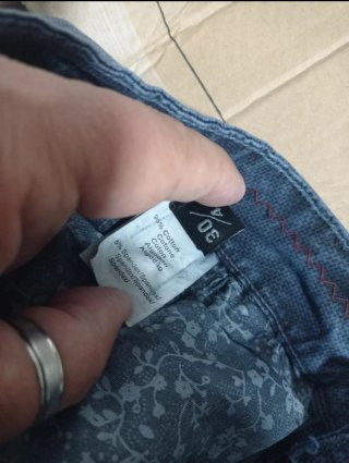 Pantaloni uomo Guarracino gabardine taglia 30