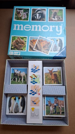 Juego de Memoria Ravensburger Animales