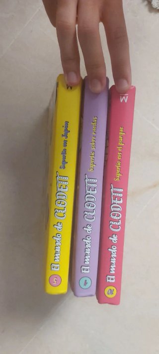 Pack de 3 Libros de El Mundo de Clodett