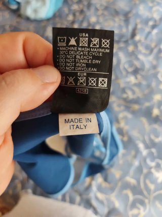 Bikini Fila Blu Taglia 46-48 italiana, coppe 3-4C