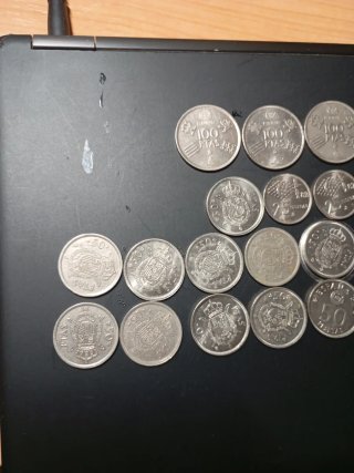 Monedas España 50 y 100 Pesetas