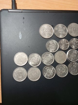 Monedas España 50 y 100 Pesetas