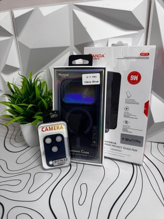 Pack Completo iPhone 17 Pro – Funda Premium + Cris