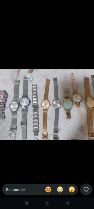 Relojes Tous Originales Dorados y Plateados