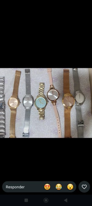 Relojes Tous Originales Dorados y Plateados