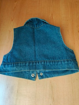 Conjunto mono corto y chaquetita Shein