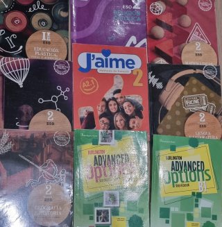 Libros de 2do de la ESO San Juan Bosco