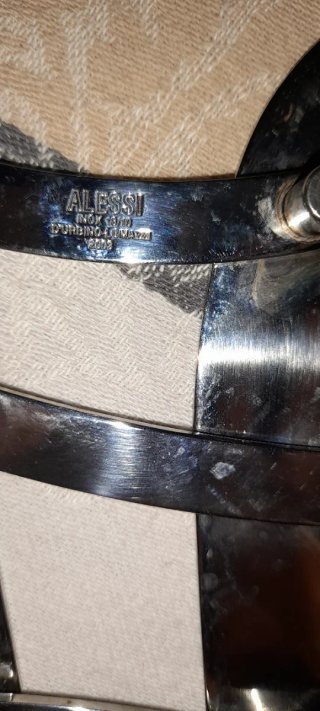 Elegante sottopentola Alessi inox estensibile