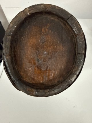Barril/Cantimplora Artesanal Madera
