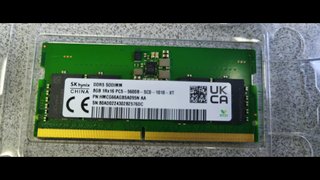 Memoria RAM SK hynix 8GB DDR5 5600MHz SODIMM