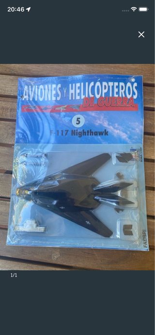Avión F-117 Nighthawk Fabbri