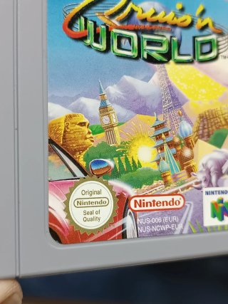 Cruis'n World. Excelente. Nintendo 64. PAL
