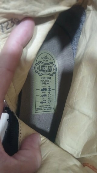 Botines Loblan Hombre Negros
