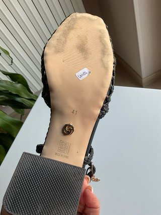 Scarpe donna GOLD & GOLD pelle nera N.41