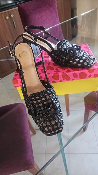 Scarpe donna GOLD & GOLD pelle nera N.41
