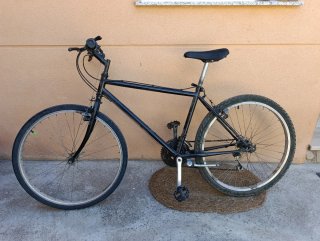 Bicicleta MTB Negra