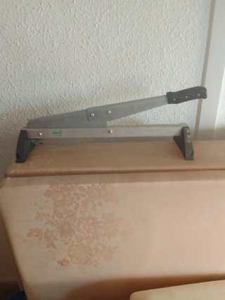 Guillotina suelos laminados wolfcraft