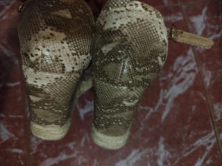 Cuñas Marypaz Piel Serpiente Talla 39