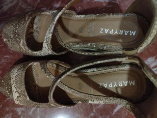 Cuñas Marypaz Piel Serpiente Talla 39