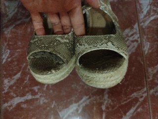 Cuñas Marypaz Piel Serpiente Talla 39