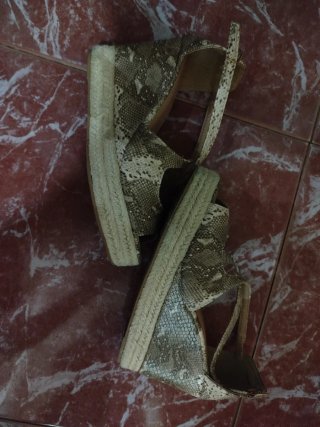 Cuñas Marypaz Piel Serpiente Talla 39