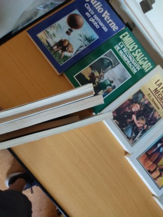 Pack 9 libros juvenile 5 semanas en globo  Aventu.