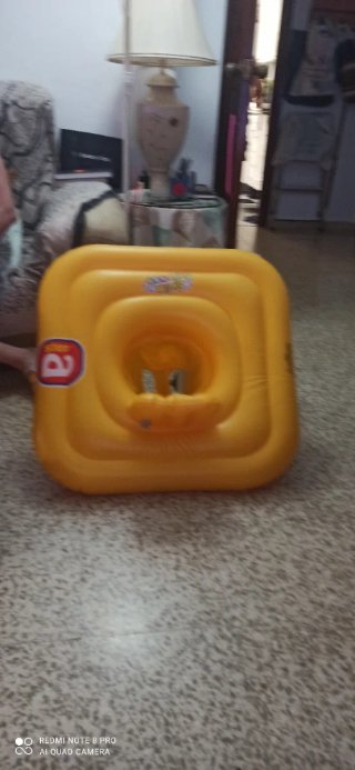 Piscina hinchable infantil multicolor