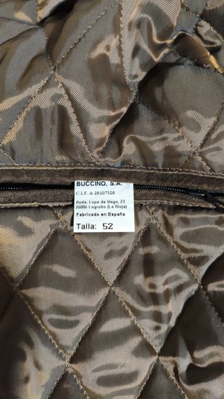 Chaquetón Buccino Talla 52