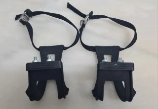 Calapiés Shimano Talla M Nuevos con Correas