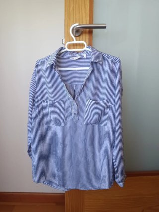 Camisa de rayas Naf Naf talla 38