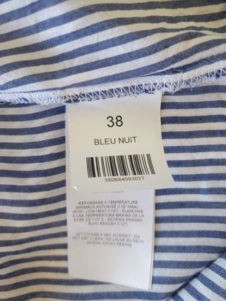 Camisa de rayas Naf Naf talla 38