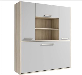 Cama abatible JUVENIL YBN con altillo